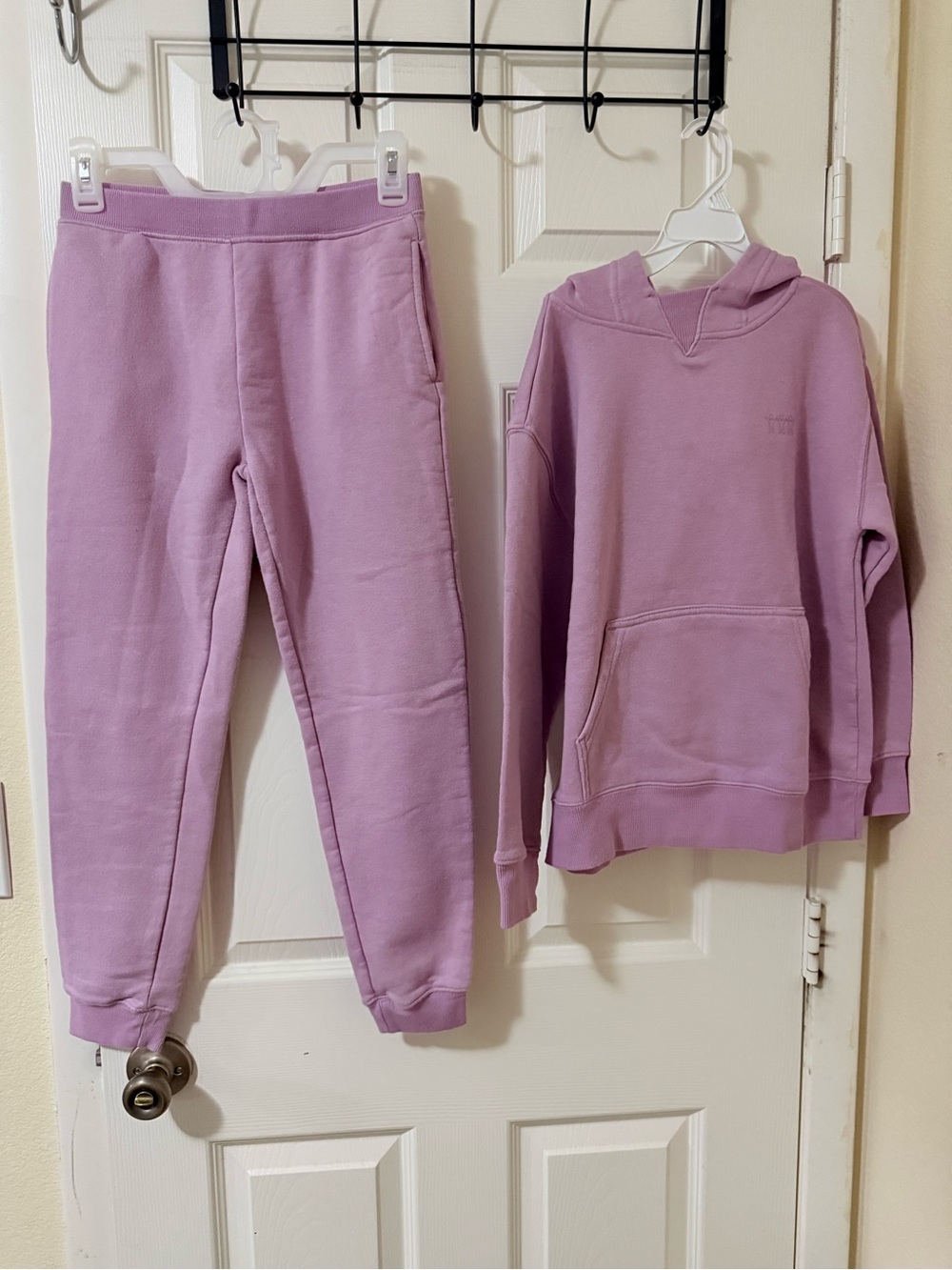 Kids Cozy Lavender Joggers - Comfortable Everyday Sweatpants